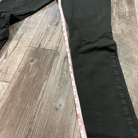 American Eagle skinny jeggings - super stretch size 8 black - Picture 6 of 8
